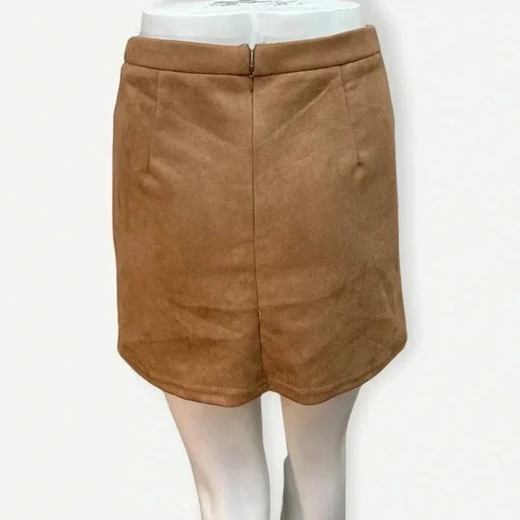 Shein faux suede mini skirt‎ xs - Picture 5 of 5
